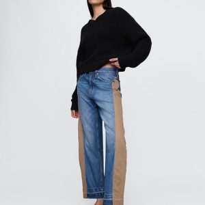 Ladies Barrel-fit Long Pant -GAP