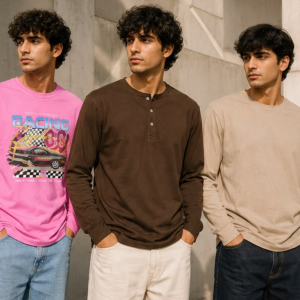 Best Quality Surplus 100% Cotton Long Sleeve Regular Fit T-Shirt for Men With Reasonable Price In Bangladesh