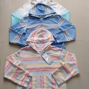 Hurley boys’ and girls’ hooded pullover, original product photo