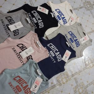 Assorted Alcott ladies sleeveless crop tops for wholesale