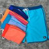 Wholesale men’s Quiksilver swimming shorts in assorted colors