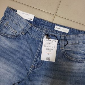 Wholesale Ladies’ Bershka Denim Baggy Barrel Pants – Export Stock Lot