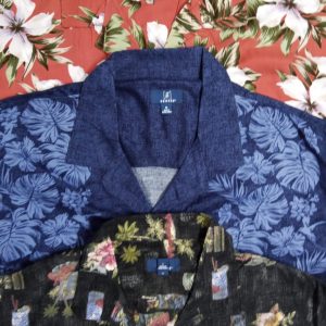 George men's Remi-cotton resort shirts in assorted prints